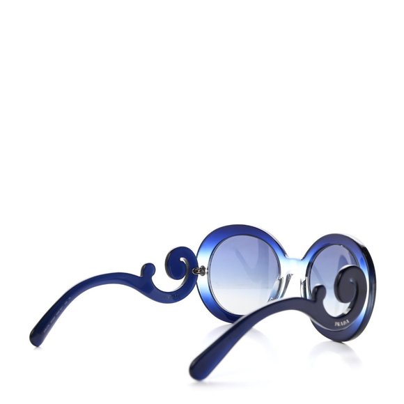 Prada Baroque Sunglasses SPR 27N Blue - Picture 3 of 5